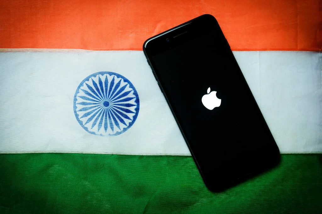 Apple iPhone manufacturing workers at an Indian facility — Apple has invested over $1 billion in Indian manufacturing and moved approximately 25% of global iPhone production to India and Vietnam